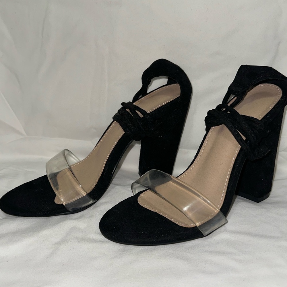 *Bundle* Black, Silver, and White High Heels